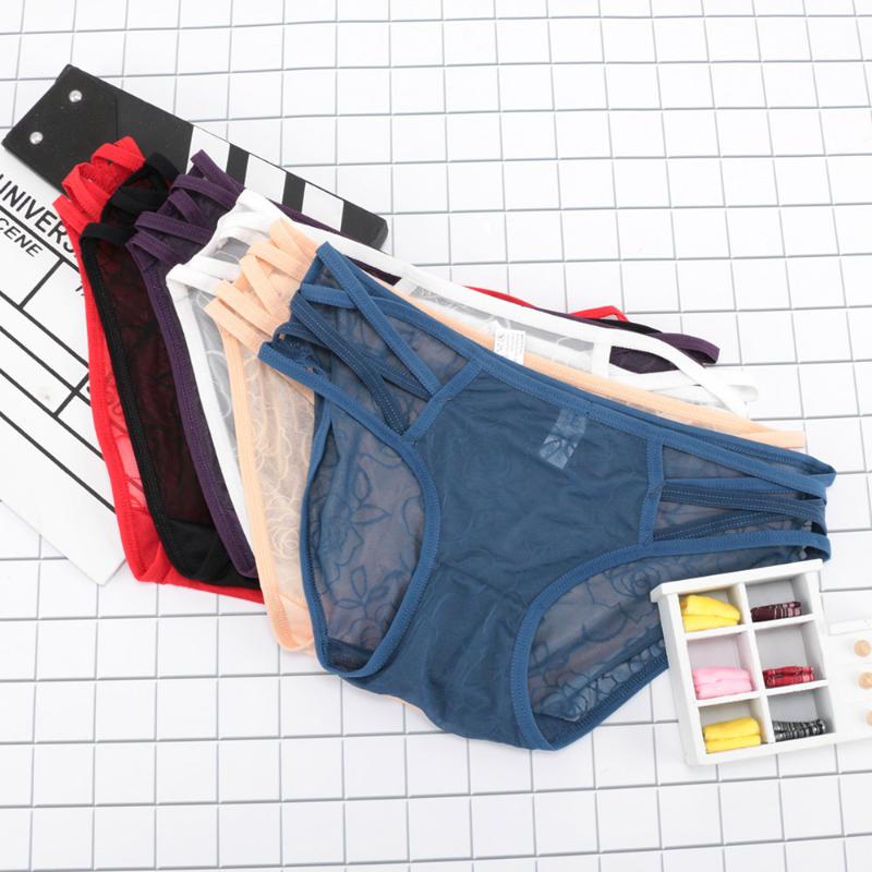 Sexy Bandage G-string Thongs Women Panties Underwear Briefs Lace Transparent G-string Ropa Bragas Tangas Calcinhas Knickers, Black
Sexy Bandage G-string Thongs Women Panties Underwear Briefs Lace Transparent G-string Ropa Bragas Tangas Calcinhas Knickers, Black