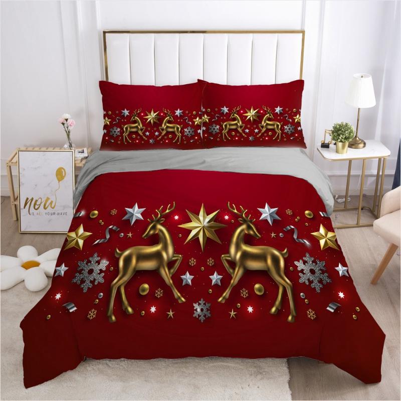 3D Red Bedding Sets XMAS Duvet Cover Set Quilt Covers and Pillow Shams Comforther Case Christmas Deers Design Bedclothes, Christmas006-white-d
3D Red Bedding Sets XMAS Duvet Cover Set Quilt Covers and Pillow Shams Comforther Case Christmas Deers Design Bedclothes, Christmas006-white-d