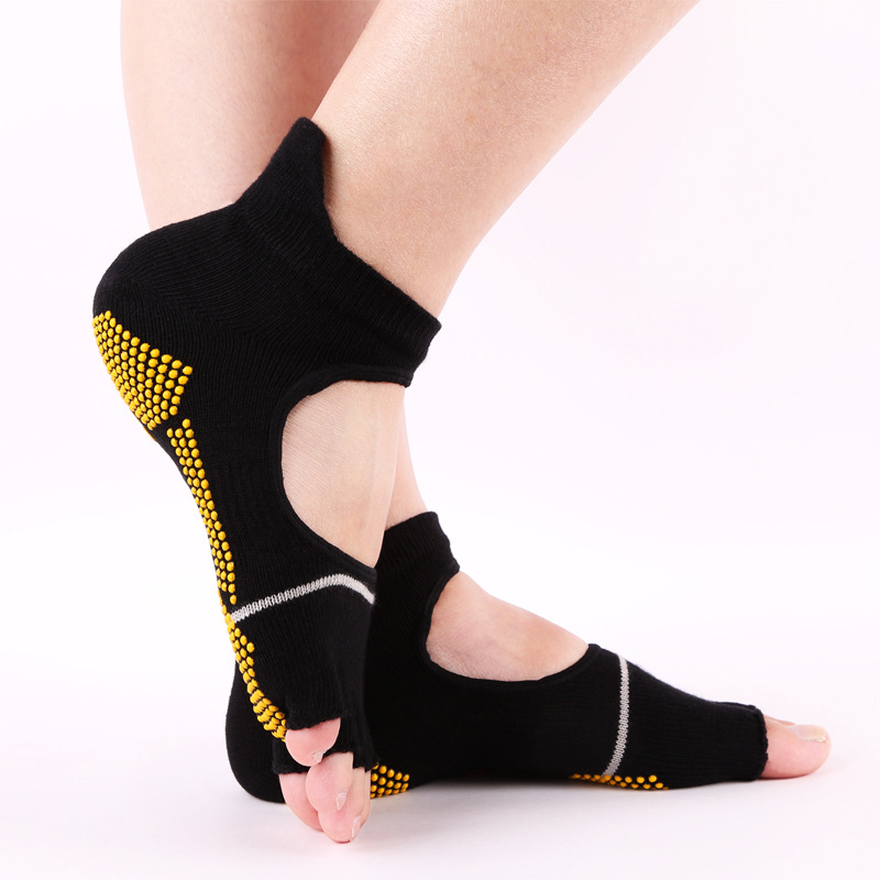 Professional Yoga Socks women Men Cotton Backless Anti-Slip Open Toe Half-fingers Pilates Fitness Ballet Sport Socks Slippers, Y014
Professional Yoga Socks women Men Cotton Backless Anti-Slip Open Toe Half-fingers Pilates Fitness Ballet Sport Socks Slippers, Y014