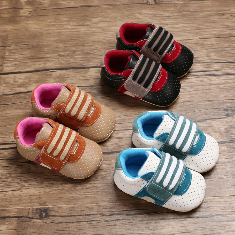 Spring and autumn new boys shoes casual sports children's shoes baby PU soft bottom non-slip fashion children's sho, Black
Spring and autumn new boys shoes casual sports children's shoes baby PU soft bottom non-slip fashion children's sho, Black