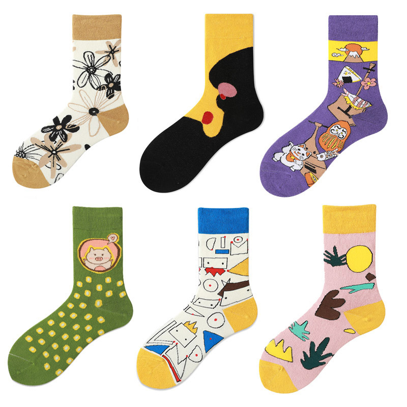 Unisex Short Socks Women's And Men's Socks Cute illusration Short Happy Funny Sports, 002
Unisex Short Socks Women's And Men's Socks Cute illusration Short Happy Funny Sports, 002