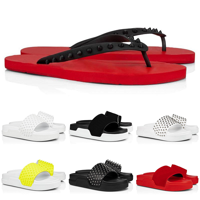 2020 red bottom flip flops leather slippers slides sandals men women red bottom spikes summer mens outdoor sandals, # 1
2020 red bottom flip flops leather slippers slides sandals men women red bottom spikes summer mens outdoor sandals, # 1