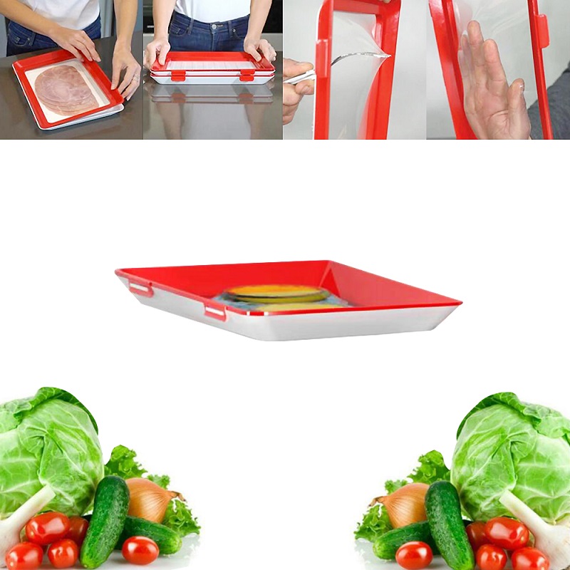 Preservation Tray Fresh Keeping Clever Tray Creative plastic Preservation Fruit Vegetable Containers 3
Preservation Tray Fresh Keeping Clever Tray Creative plastic Preservation Fruit Vegetable Containers 3