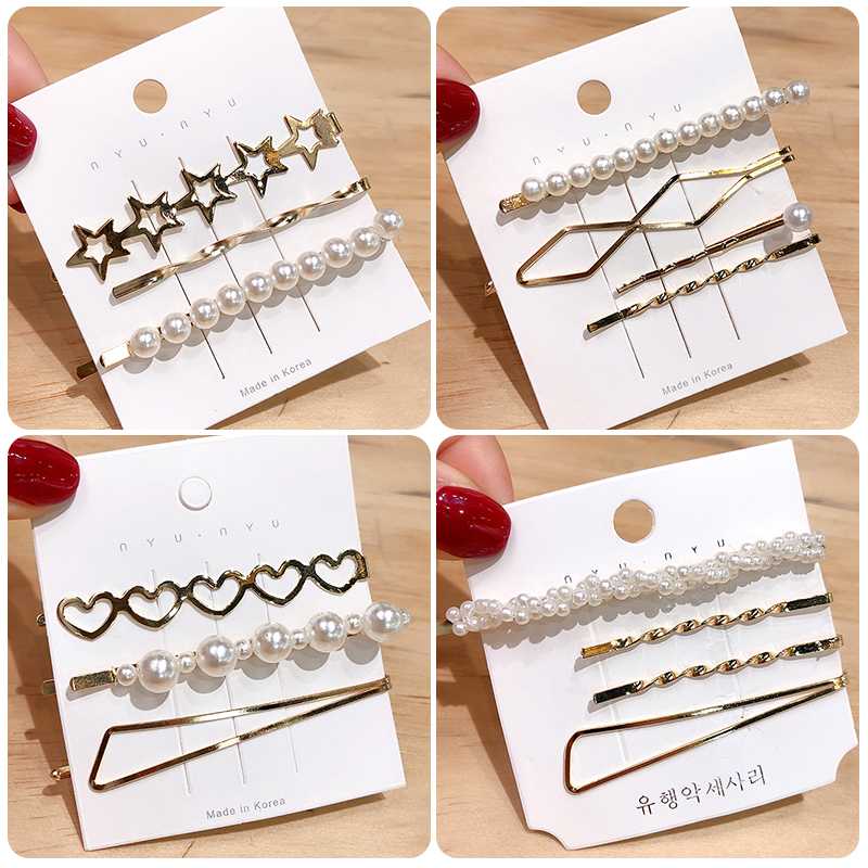 2020 New 1 Set Women Girls Elegant Pearls Hair Clips Sweet Headwear Hair Ornament Hairpins Barrettes Headband Accessories, Slivery;white
2020 New 1 Set Women Girls Elegant Pearls Hair Clips Sweet Headwear Hair Ornament Hairpins Barrettes Headband Accessories, Slivery;white