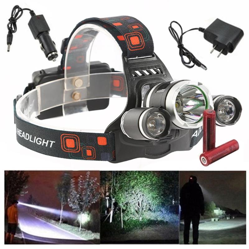 Headlight Headlamp Torch Lamp Durable Portable T6+2XPE with 2x 18650 Battery 20000LM Hiking Fishing 3 LED Outdoor Camping
Headlight Headlamp Torch Lamp Durable Portable T6+2XPE with 2x 18650 Battery 20000LM Hiking Fishing 3 LED Outdoor Camping