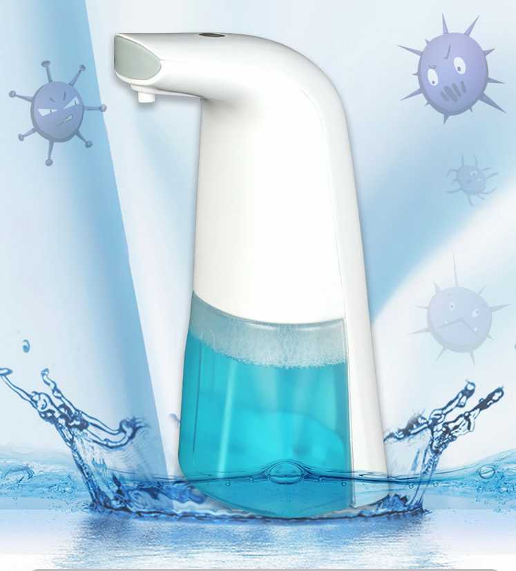 Drop Ship Epack ABS Touchless Automatic Hand Foam Spray Liauid Sanitizer Soap Dispenser 300ML IN Stock