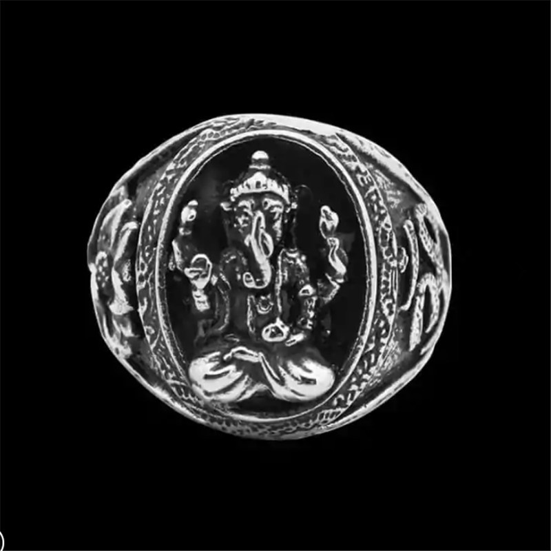 1pc Free Worldwide Shipping Blossum of Ganesha Ring 316L Stainless Steel Band Party Fashion Jewelry Ganesha Ring, Silver
1pc Free Worldwide Shipping Blossum of Ganesha Ring 316L Stainless Steel Band Party Fashion Jewelry Ganesha Ring, Silver