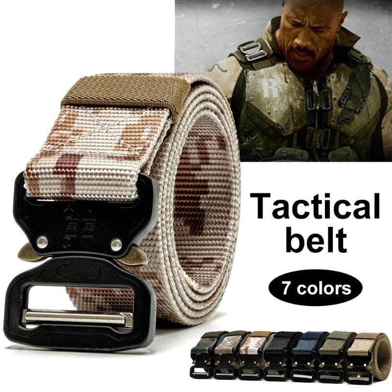 Waist Straps Training Belt Hunt Emergency Survival Outdoor Alloy Buckle 7 Color Tactical Belt Combat Equipment, Color 5
Waist Straps Training Belt Hunt Emergency Survival Outdoor Alloy Buckle 7 Color Tactical Belt Combat Equipment, Color 5