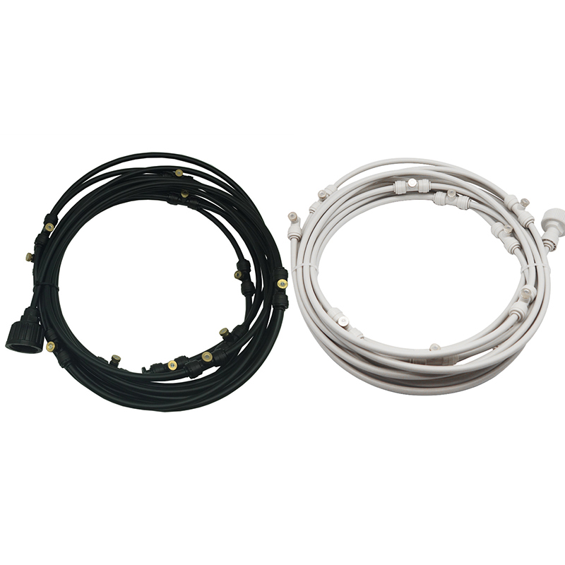 6M-18M Outdoor Misting Cooling System Kit For Greenhouse Garden Patio Waterring Irrigation Mister Line 0.4mm System Caliber
6M-18M Outdoor Misting Cooling System Kit For Greenhouse Garden Patio Waterring Irrigation Mister Line 0.4mm System Caliber