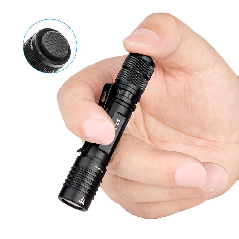 Black Aluminum Alloy TrustFire L1 Battery 385 Lumens Aviation Aluminum Tactical Buckle Mini Lithium Ion
Black Aluminum Alloy TrustFire L1 Battery 385 Lumens Aviation Aluminum Tactical Buckle Mini Lithium Ion
