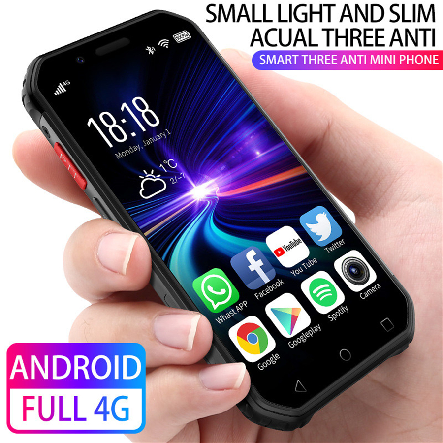 Soyes S10 Android Mini Smartphone 4G 32GB PTT Walkie Talk Rugged Mobile Cellphone NFC Face ID Fingerprint Waterproof Ip68 Suppot Google Play, 3gb+32gb yellow 
Soyes S10 Android Mini Smartphone 4G 32GB PTT Walkie Talk Rugged Mobile Cellphone NFC Face ID Fingerprint Waterproof Ip68 Suppot Google Play, 3gb+32gb yellow