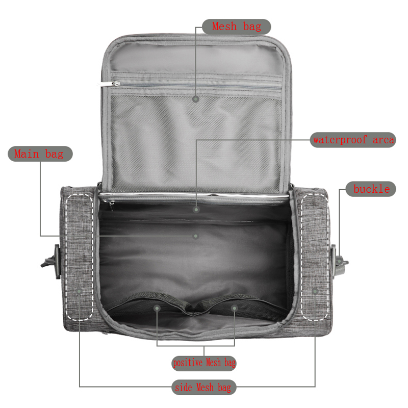 Travel Bag Dry And Wet Separation Travel Duffle Bags Weekend Suitcase Pouch Waterproof Packing Cubes Garment Luggage Accessories CX200718