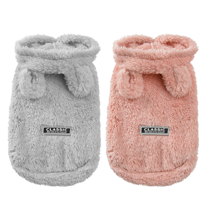 Winter Dog Clothes Warm Fleece Puppy Pet Coat Jacket Cute Hooded Dog Costumes Clothing For Small Dogs Cats Chihuahua Pug Clothes, Brown
Winter Dog Clothes Warm Fleece Puppy Pet Coat Jacket Cute Hooded Dog Costumes Clothing For Small Dogs Cats Chihuahua Pug Clothes, Brown