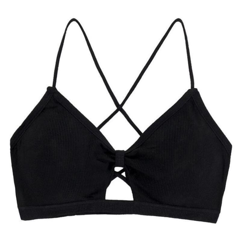1pcs Summer Chic Bra Sexy Lingerie Seamless Soft Bras Wireless Push Up Bra Cotton Backless Underwear, Black
1pcs Summer Chic Bra Sexy Lingerie Seamless Soft Bras Wireless Push Up Bra Cotton Backless Underwear, Black