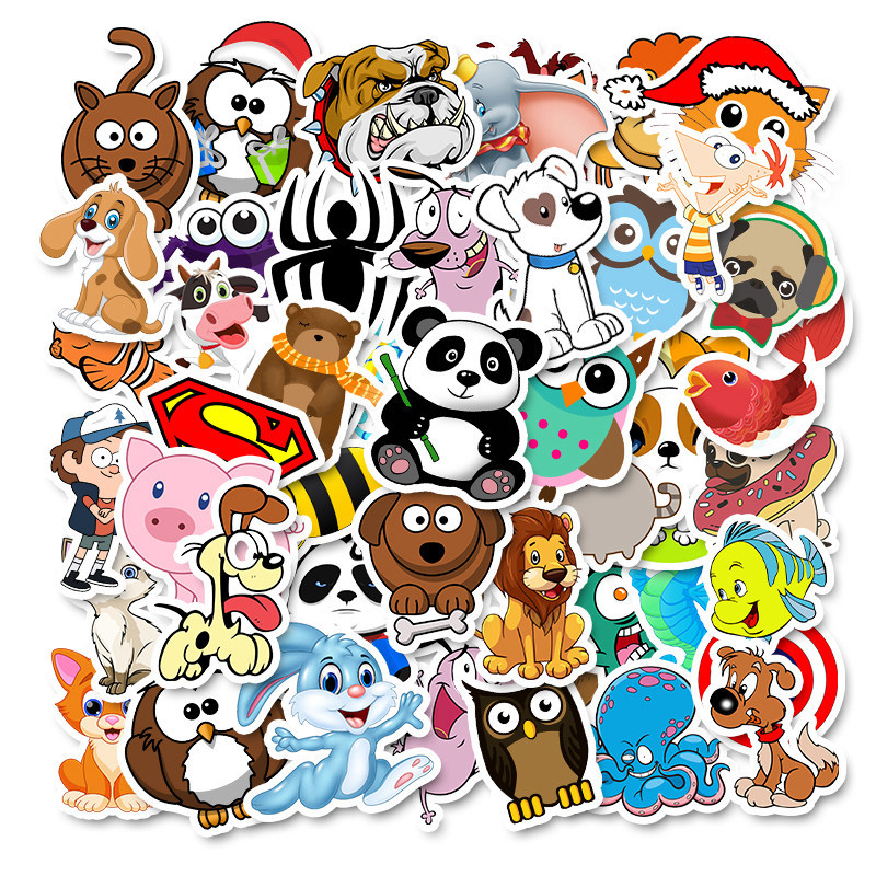 50pcs/Lot Wholesale Cartoon Cute VSCO Animals Kawaii Stickers Waterproof sticker For Kids Toys Bottle Luggage Notebook Car Decals
50pcs/Lot Wholesale Cartoon Cute VSCO Animals Kawaii Stickers Waterproof sticker For Kids Toys Bottle Luggage Notebook Car Decals