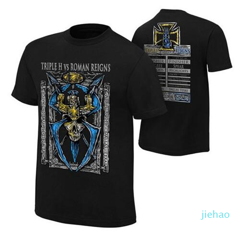 Fashion- Summer New Hot Short Sleeve Wrestling CM Punk Best Since Day One Men's T-Shirt Print 2020 Mens T Shirts