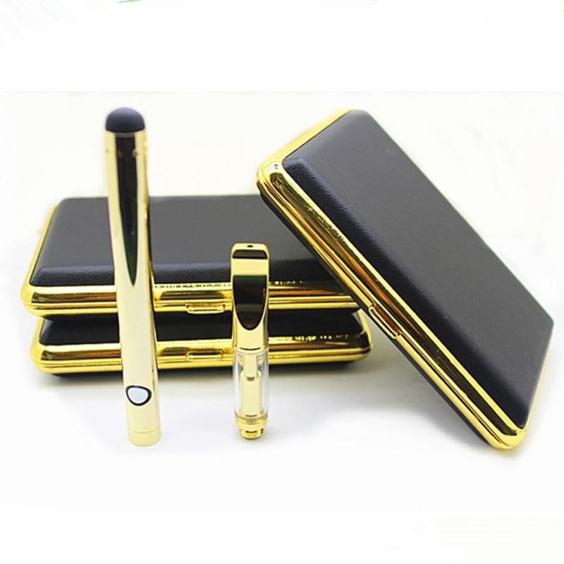 Pyrex Glass Vape Pen 92A3 Gold 510 Empty Vaporizer Pen Cartridges Dual Coil with 510 bud touch botton control Battery with ceramic coil, Gold 0.5ml vape pen
Pyrex Glass Vape Pen 92A3 Gold 510 Empty Vaporizer Pen Cartridges Dual Coil with 510 bud touch botton control Battery with ceramic coil, Gold 0.5ml vape pen
