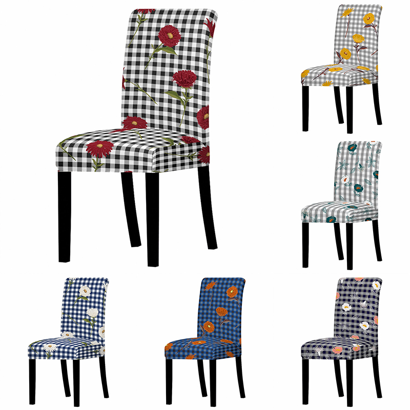 chair Covers Non-slip Couch Cover All-inclusive Vintage Flowers Elastic Stretch Modern chair Slipcover Protector