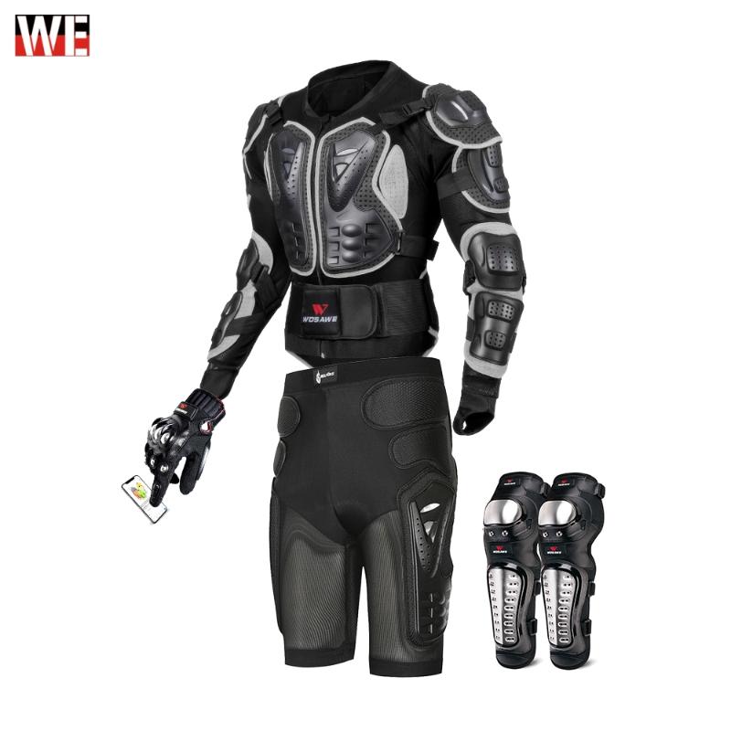 Moto Motocross Racing Motorcycle Body Armor Protective Gear Motorcycle Jacket+Shorts Pants+Protection Knee Pads+Gloves Guard
Moto Motocross Racing Motorcycle Body Armor Protective Gear Motorcycle Jacket+Shorts Pants+Protection Knee Pads+Gloves Guard