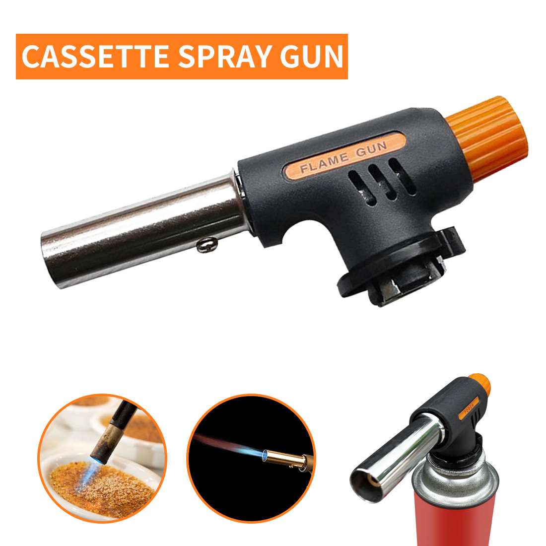 Automatic Ignition Baking Welding Tool Gas Torch Flamethrower Butane Burner for BBQ Camping Outdoor Hiking Fire Flame Gun BBQ Travel ISP
Automatic Ignition Baking Welding Tool Gas Torch Flamethrower Butane Burner for BBQ Camping Outdoor Hiking Fire Flame Gun BBQ Travel ISP