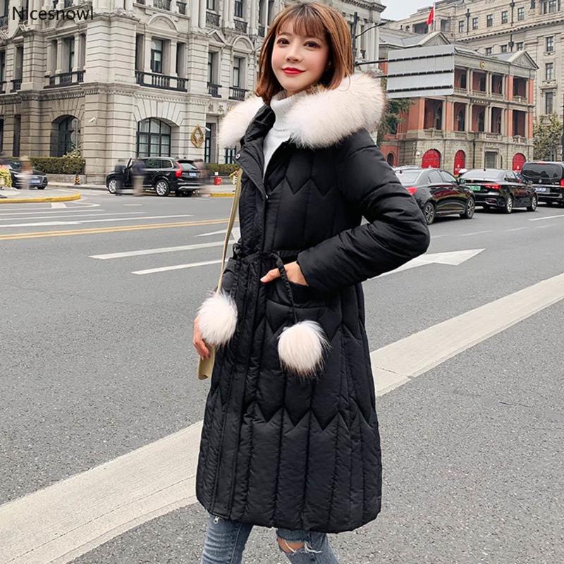 Winter Jacket Women Hooded With Fur Collar Ladies Winter Coat Warm 6 Colors Female Parkas Long With Fur Balls, Beige
Winter Jacket Women Hooded With Fur Collar Ladies Winter Coat Warm 6 Colors Female Parkas Long With Fur Balls, Beige