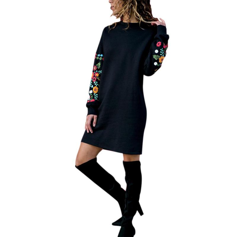 2020 Women Sexy Print Flower Autumn Winter O-Neck Plus Size Loose Long Sleeve Slim Stretch Dress
2020 Women Sexy Print Flower Autumn Winter O-Neck Plus Size Loose Long Sleeve Slim Stretch Dress