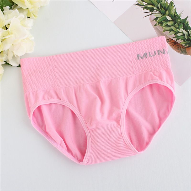 Women's Pink Panties Sexy Lenceria Lingerie Solid Color Mid Waist Breathable Seamless Recovery Body Slimming Underwear
Women's Pink Panties Sexy Lenceria Lingerie Solid Color Mid Waist Breathable Seamless Recovery Body Slimming Underwear
