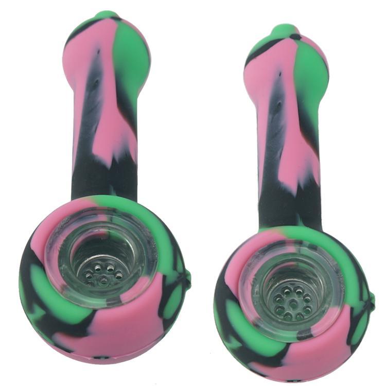Wholesale Glass Smoking Bongs Recyler Oil Rigs Mini Silicone Water Pipe Handy Wax Concentrate Oil Pipes with Glass Bowl Free Shipping by
Wholesale Glass Smoking Bongs Recyler Oil Rigs Mini Silicone Water Pipe Handy Wax Concentrate Oil Pipes with Glass Bowl Free Shipping by