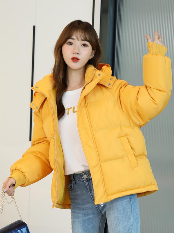 Down and down padded jacket 2020 new Korean style loose bread jacket women' winter trend, Black
Down and down padded jacket 2020 new Korean style loose bread jacket women' winter trend, Black