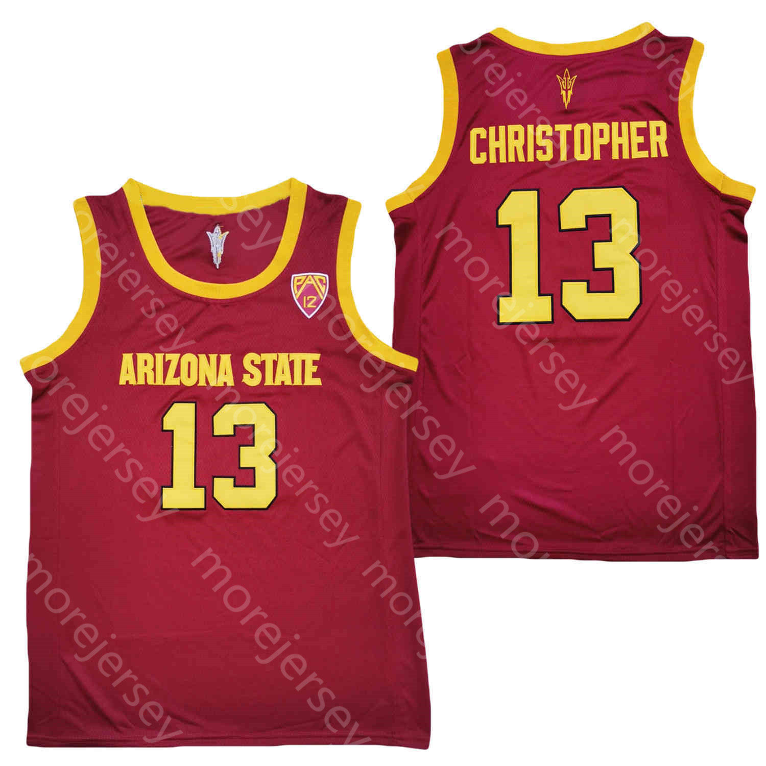 New 2020 Arizona State Sun Devils ASU Basketball Jersey NCAA College 13 Caleb Christopher Red White All Stitched And Embroidery, As pic
New 2020 Arizona State Sun Devils ASU Basketball Jersey NCAA College 13 Caleb Christopher Red White All Stitched And Embroidery, As pic