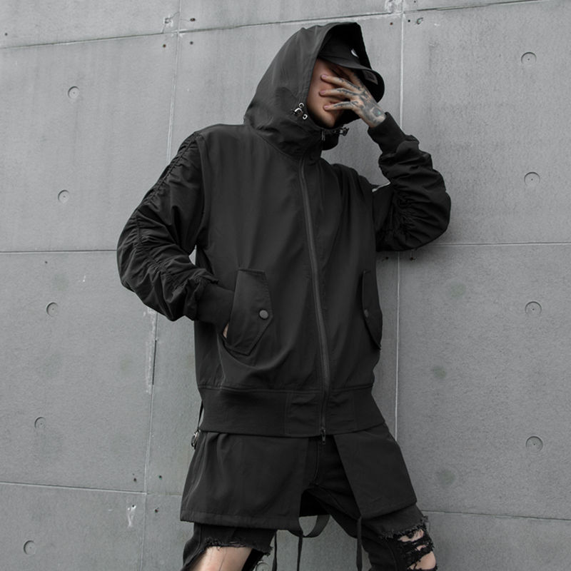EWQ / men's wear Autumn and Winter new jacket coat 2020 fashion hooded zipper patchwork black coat for male hip hop new 9Y3196
EWQ / men's wear Autumn and Winter new jacket coat 2020 fashion hooded zipper patchwork black coat for male hip hop new 9Y3196