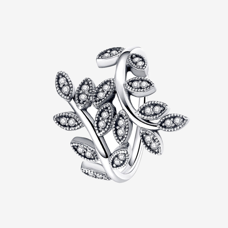 CZ diamond leaf RING Womens Sparkling Wedding Jewelry for Pandora 925 Sterling Silver Gift Rings with Original box set
CZ diamond leaf RING Womens Sparkling Wedding Jewelry for Pandora 925 Sterling Silver Gift Rings with Original box set