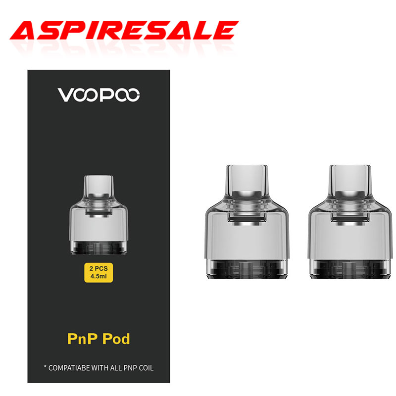 Authentic Voopoo Pnp Pod 4.5ml Empty Cartridge 2/pack for VOOPOO PnP Pod Tank Compatible with PnP Coils
Authentic Voopoo Pnp Pod 4.5ml Empty Cartridge 2/pack for VOOPOO PnP Pod Tank Compatible with PnP Coils