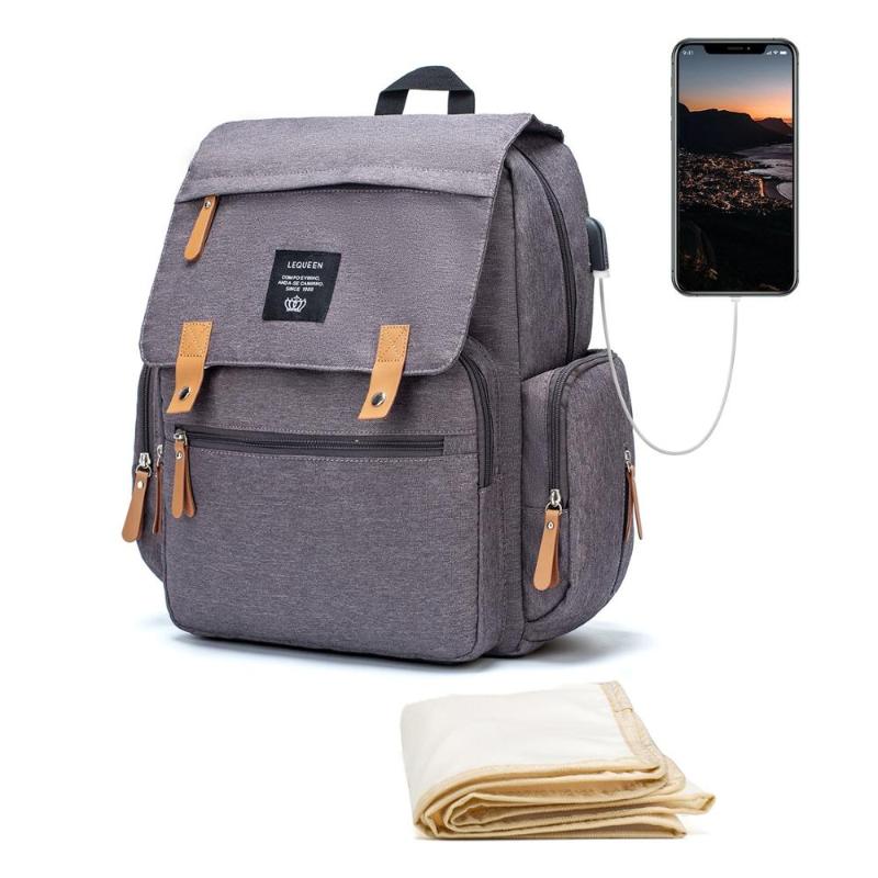 LEQUEEN Nappy Backpack Bag Mummy Large Capacity Stroller Bag Mom Baby Multi-function Waterproof Outdoor Travel Diaper Bags, Black
LEQUEEN Nappy Backpack Bag Mummy Large Capacity Stroller Bag Mom Baby Multi-function Waterproof Outdoor Travel Diaper Bags, Black