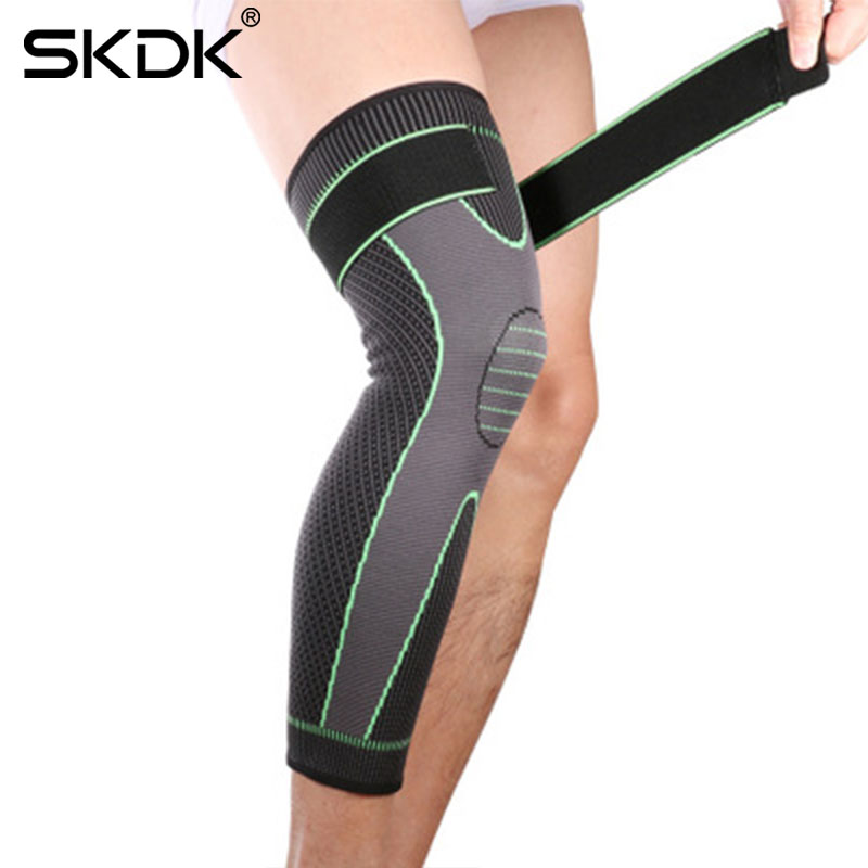 SKDK Anti-slip Knee Brace Long Sleeve Warmth Running Cycling Fitness Training Sports Knee Pads Nylon Compression Protector, 1pc
SKDK Anti-slip Knee Brace Long Sleeve Warmth Running Cycling Fitness Training Sports Knee Pads Nylon Compression Protector, 1pc