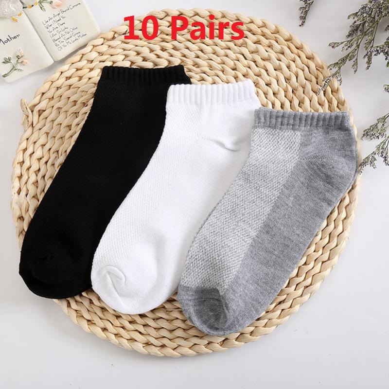 2020 Men's Cotton Socks New styles 10 Pairs / Lot Soft Breathable Summer Autumn Sports Socks Ankle Low Cut Crew Men Sock, Black
2020 Men's Cotton Socks New styles 10 Pairs / Lot Soft Breathable Summer Autumn Sports Socks Ankle Low Cut Crew Men Sock, Black