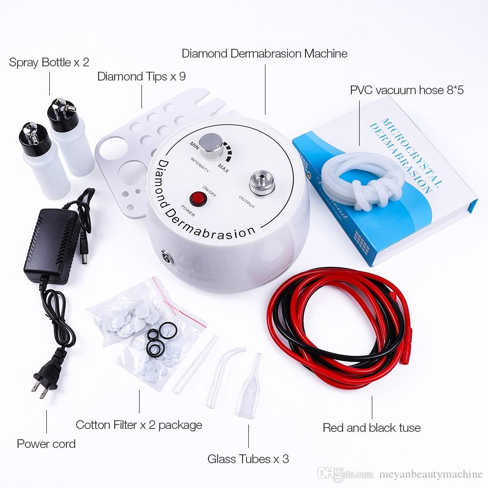 Diamond microdermabrasion dermabrasion machine water spray exfoliation beauty equipment wrinkle face peeling device