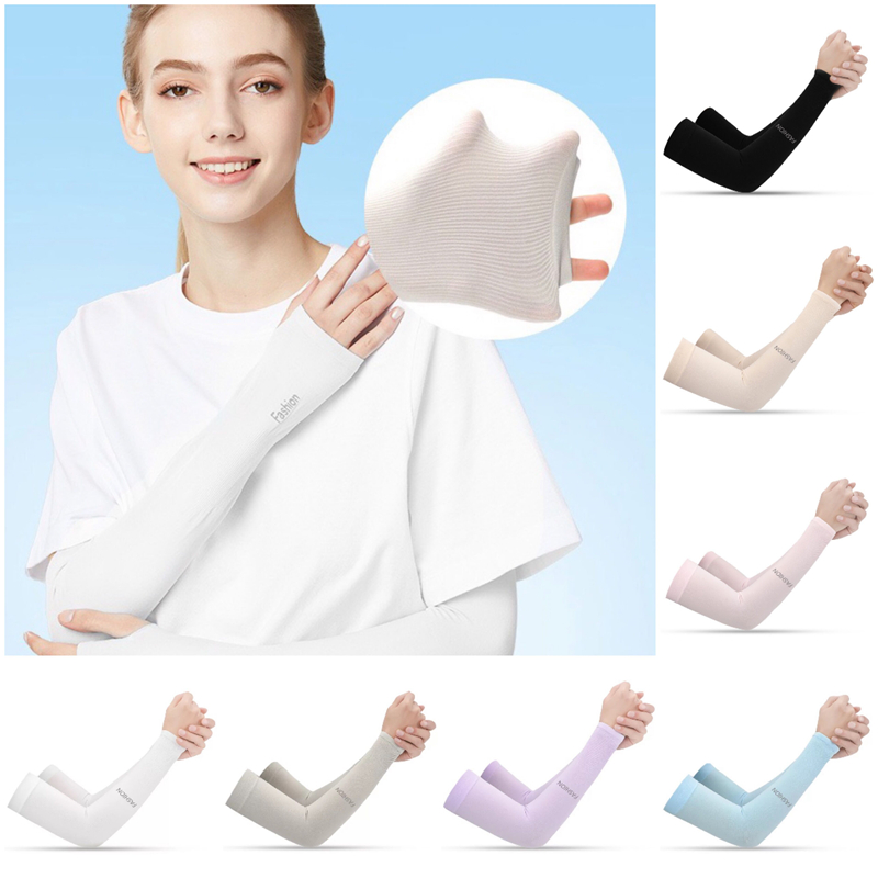 Arm Warmers Outdoor Sports Fashion Ice Silk Sleeve Ice Cool Breathing Summer Sunscreen Gloves for Men Women Riding Training, 7 kinds color
Arm Warmers Outdoor Sports Fashion Ice Silk Sleeve Ice Cool Breathing Summer Sunscreen Gloves for Men Women Riding Training, 7 kinds color