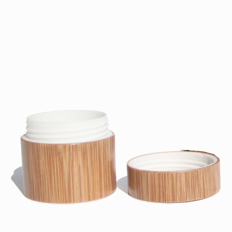 Storage Bottles & Jars 10pcs Natural Bamboo Cosmetic Jar Sample Containers Environmental Packing Material 3g 5g 10g 15g 20g 30g 50g P240