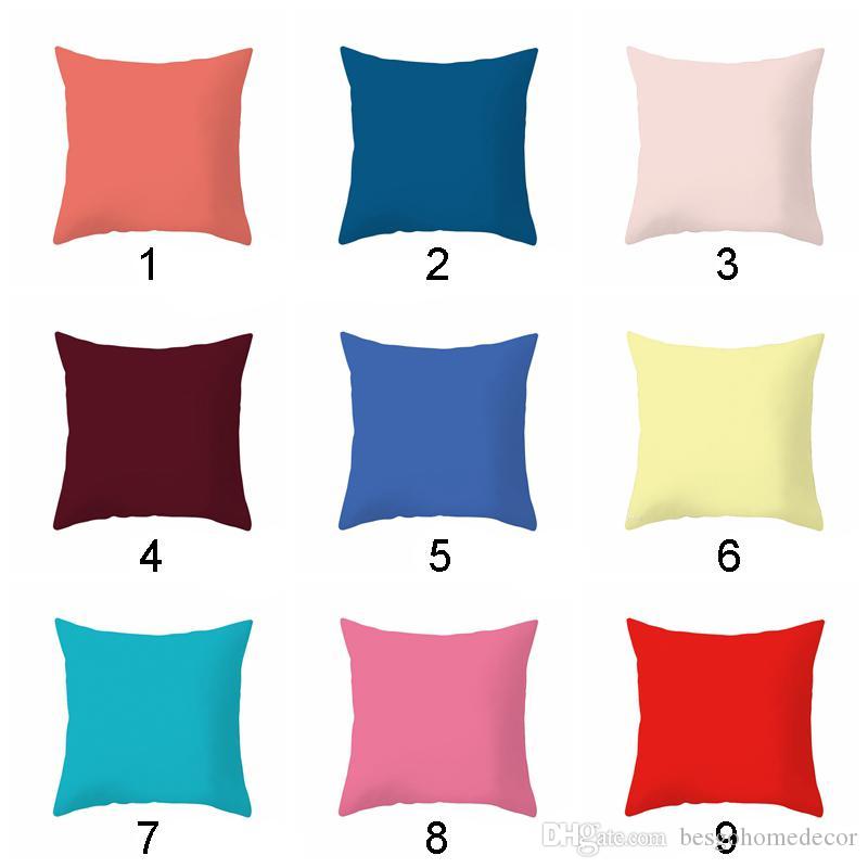 30 Colors Solid Color Pillowcases Square Design Covers Cushion Cover Shams Throw Pillow Case Cushion Covers For Bench Couch Sofa BH1927 CY, As the picture shows
30 Colors Solid Color Pillowcases Square Design Covers Cushion Cover Shams Throw Pillow Case Cushion Covers For Bench Couch Sofa BH1927 CY, As the picture shows