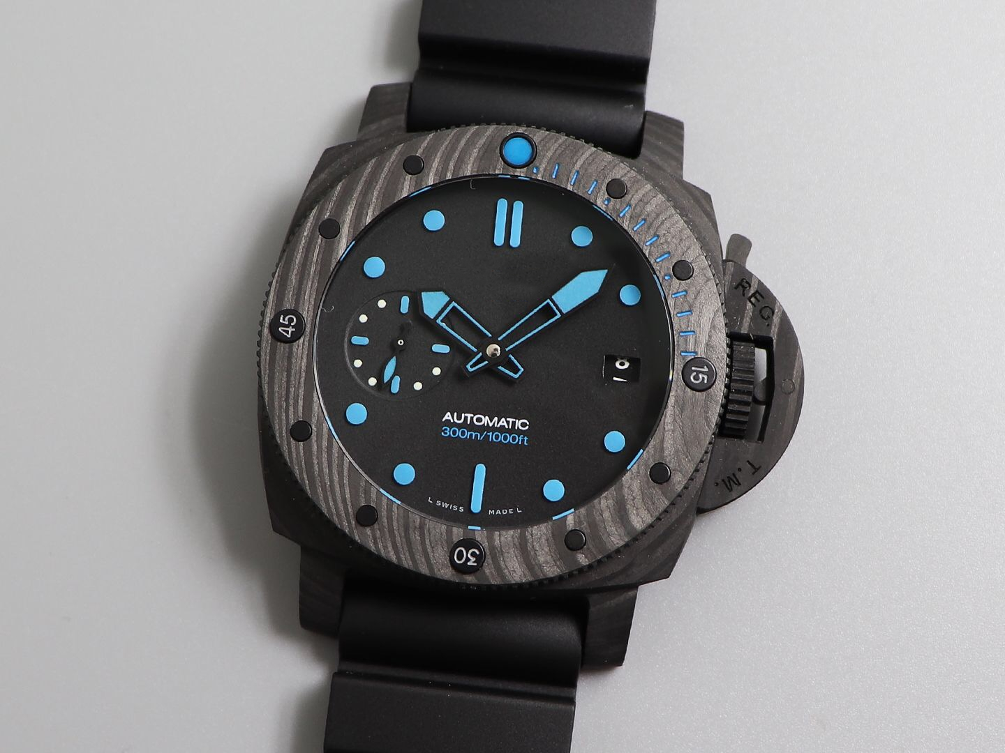VS PAM 960 Montre DE Luxe 42mm diameter Silicone watch band Automatic Movement watches with super luminous watches orologio di lusso, Slivery;brown
VS PAM 960 Montre DE Luxe 42mm diameter Silicone watch band Automatic Movement watches with super luminous watches orologio di lusso, Slivery;brown
