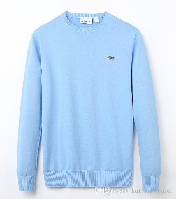 Spring Autumn Winter Crocodile embroidery round neck pullover sweater men's long-sleeved sweater men's version of the Slim warm, White;black
Spring Autumn Winter Crocodile embroidery round neck pullover sweater men's long-sleeved sweater men's version of the Slim warm, White;black