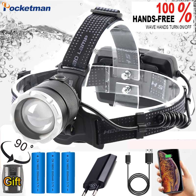 Most Powerful Bright XHP50.2 Led Headlamp Built Headlight Lamp Head SOS Torch 18650 Rchargeable Battery
Most Powerful Bright XHP50.2 Led Headlamp Built Headlight Lamp Head SOS Torch 18650 Rchargeable Battery
