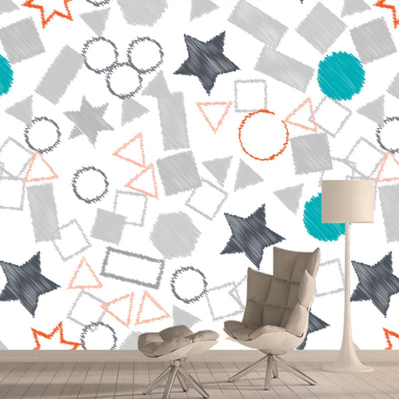 Custom Any Size Cartoon Geometric 3D Wallpaper Wall Papers Home Decor for Kids Living Room Bedroom Wallpapers House Murals Rolls, Non woven material
Custom Any Size Cartoon Geometric 3D Wallpaper Wall Papers Home Decor for Kids Living Room Bedroom Wallpapers House Murals Rolls, Non woven material