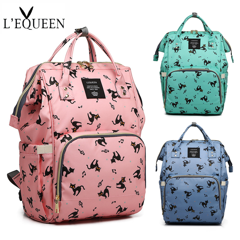 LEQUEEN Cartoon Print Mummy Maternity Nappy Bag Large Capacity Baby Bag Travel Backpack Designer Nursing for Baby Care, Pink
LEQUEEN Cartoon Print Mummy Maternity Nappy Bag Large Capacity Baby Bag Travel Backpack Designer Nursing for Baby Care, Pink