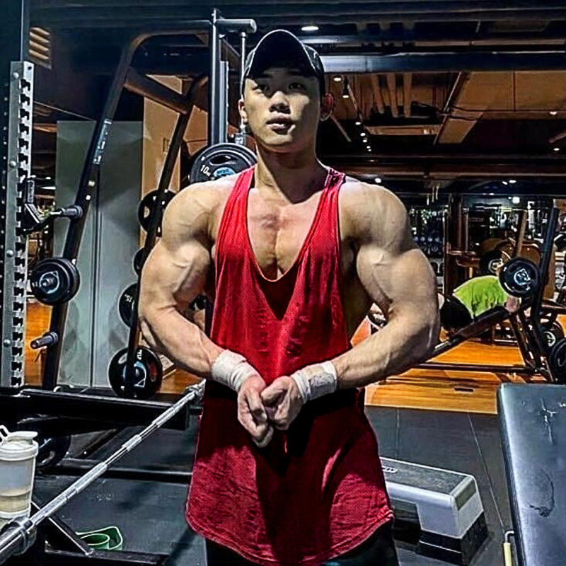 Running Vest Muscle Vest Bodybuilding Tank Top Men Summer Fitness Mens Singlets Cut Off Gym Clothing Solid Mesh Sleeveless Shirt, Gray
Running Vest Muscle Vest Bodybuilding Tank Top Men Summer Fitness Mens Singlets Cut Off Gym Clothing Solid Mesh Sleeveless Shirt, Gray
