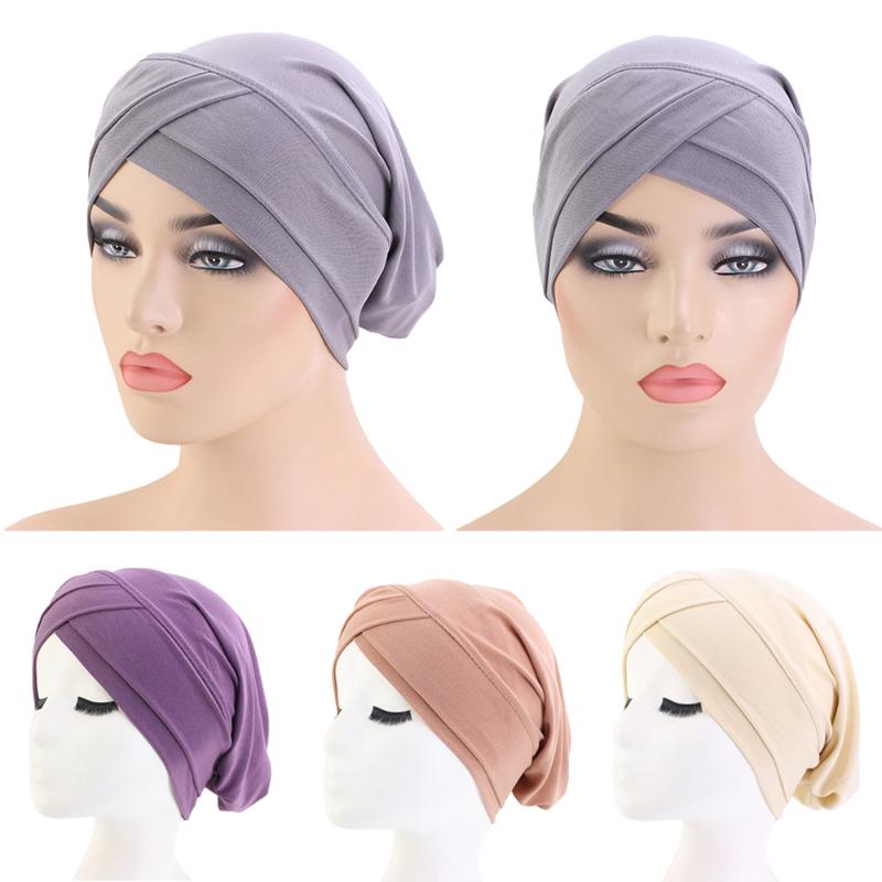 Muslim Pleated Turban Hat Women Stretch Hair Loss Cover Chemo Cap Islamic Beanie Bonnet Headscarf Head Wrap Solid Color Hat Cap
Muslim Pleated Turban Hat Women Stretch Hair Loss Cover Chemo Cap Islamic Beanie Bonnet Headscarf Head Wrap Solid Color Hat Cap