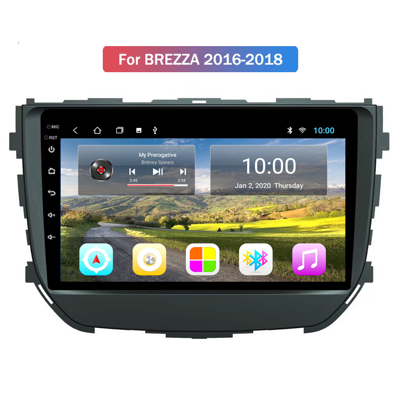 Car Video Multimedia System Dashboard Music Player Head Unit 2din Android Stereo Audio Radio for suzuki BREZZA 2016-2018
Car Video Multimedia System Dashboard Music Player Head Unit 2din Android Stereo Audio Radio for suzuki BREZZA 2016-2018