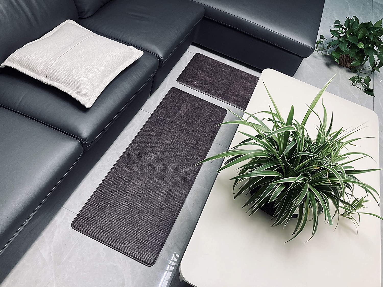 Anti Fatigue Kitchen Rug Sets 2 Piece Carpets Textiles,Comfort Floor Standing Mat,Waterproof Non Slip Thick Cushioned Rugs for Kitchen, Office Home Use, Black
Anti Fatigue Kitchen Rug Sets 2 Piece Carpets Textiles,Comfort Floor Standing Mat,Waterproof Non Slip Thick Cushioned Rugs for Kitchen, Office Home Use, Black