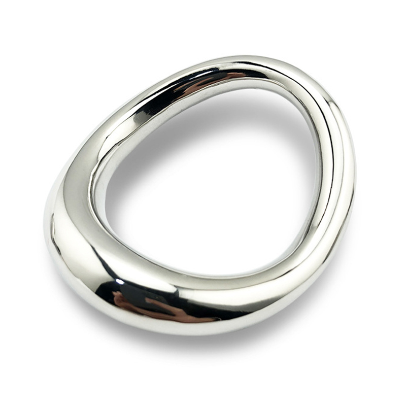 Stainless Steel Metal cock Ring Scrotum Penis Weight Sex Toys For Men Dick Ring Penis Ring BDSM Mens Cockrings Adult Toys. T200727